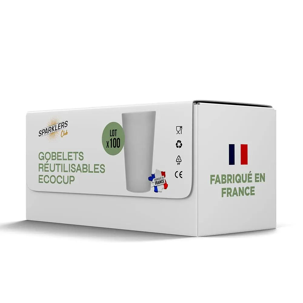 Eco Cup 25CL ou 33CL–Gobelet réutilisable Made in France Simply smoothies