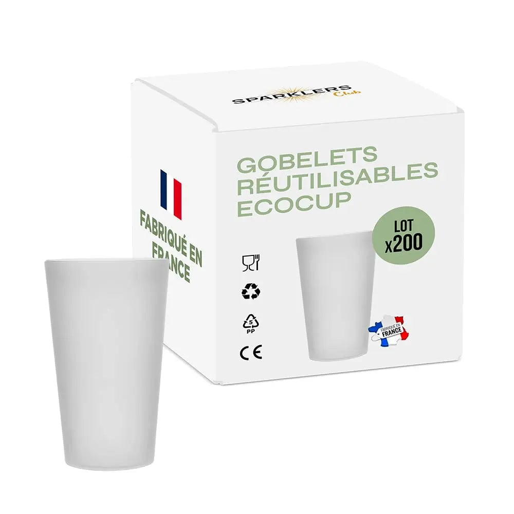 Eco Cup 25CL ou 33CL–Gobelet réutilisable Made in France Simply smoothies