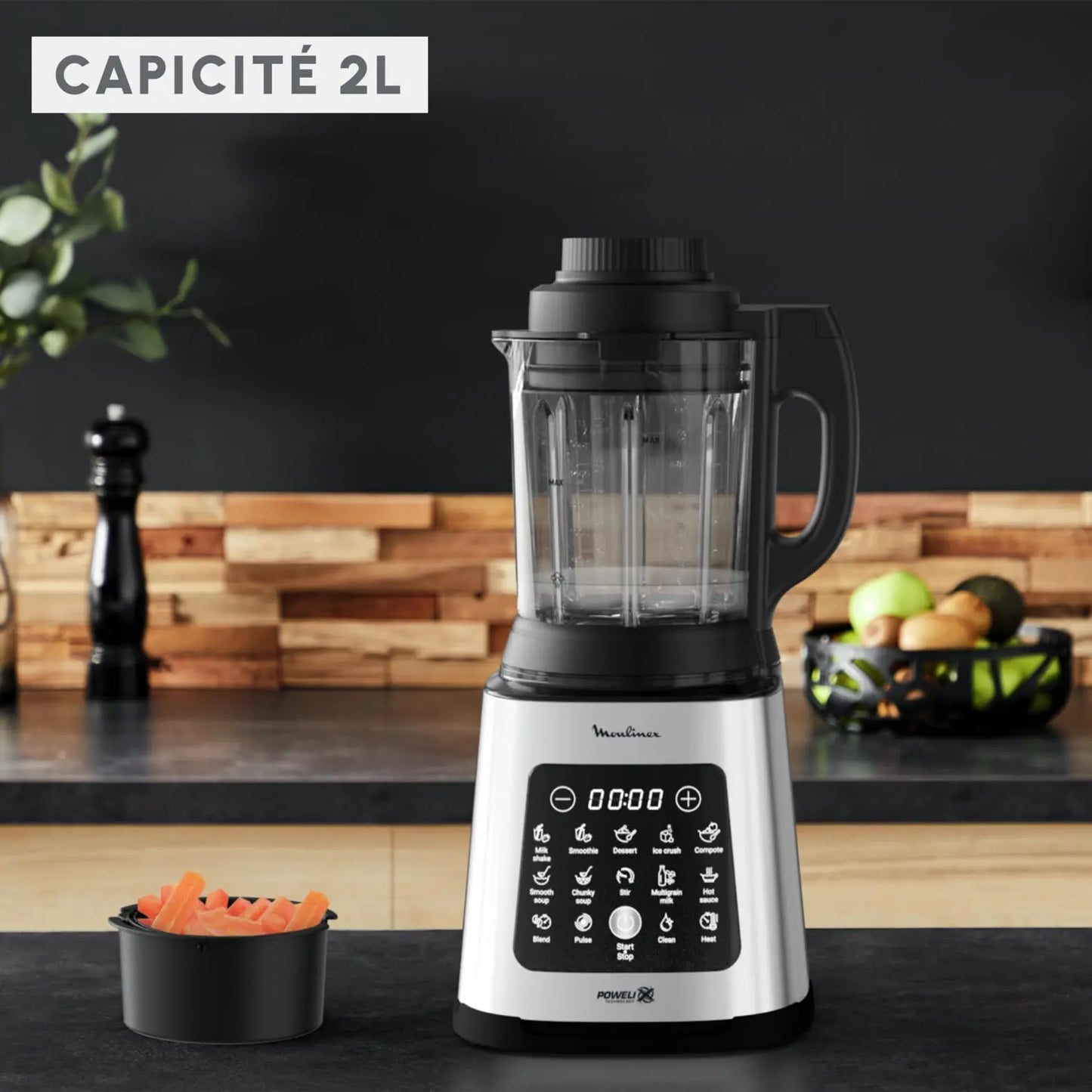 Moulinex Perfectmix Cook – Blender chauffant haute performance 1400W Simply smoothies
