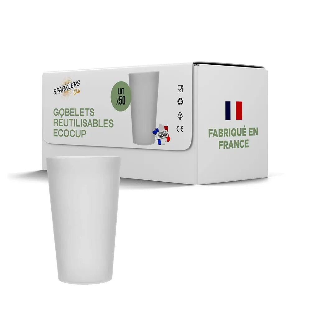 Eco Cup 25CL ou 33CL–Gobelet réutilisable Made in France Simply smoothies