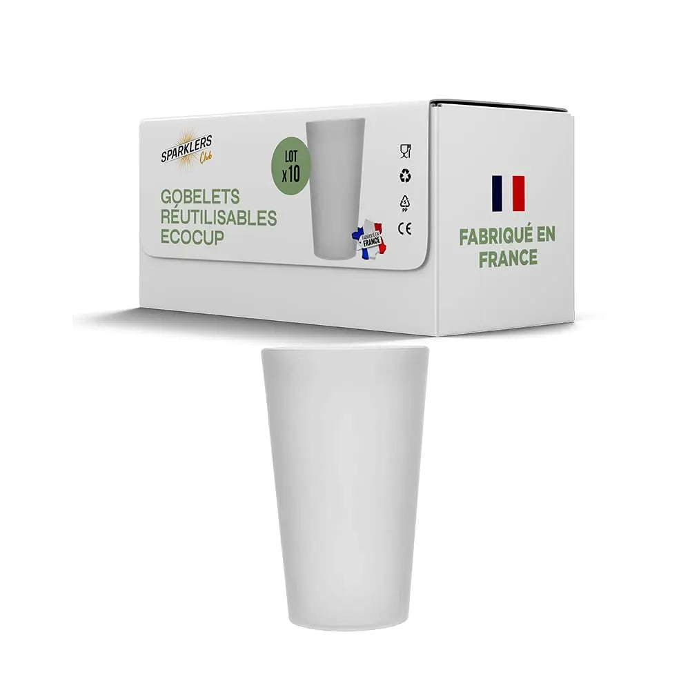 Eco Cup 25CL ou 33CL–Gobelet réutilisable Made in France Simply smoothies
