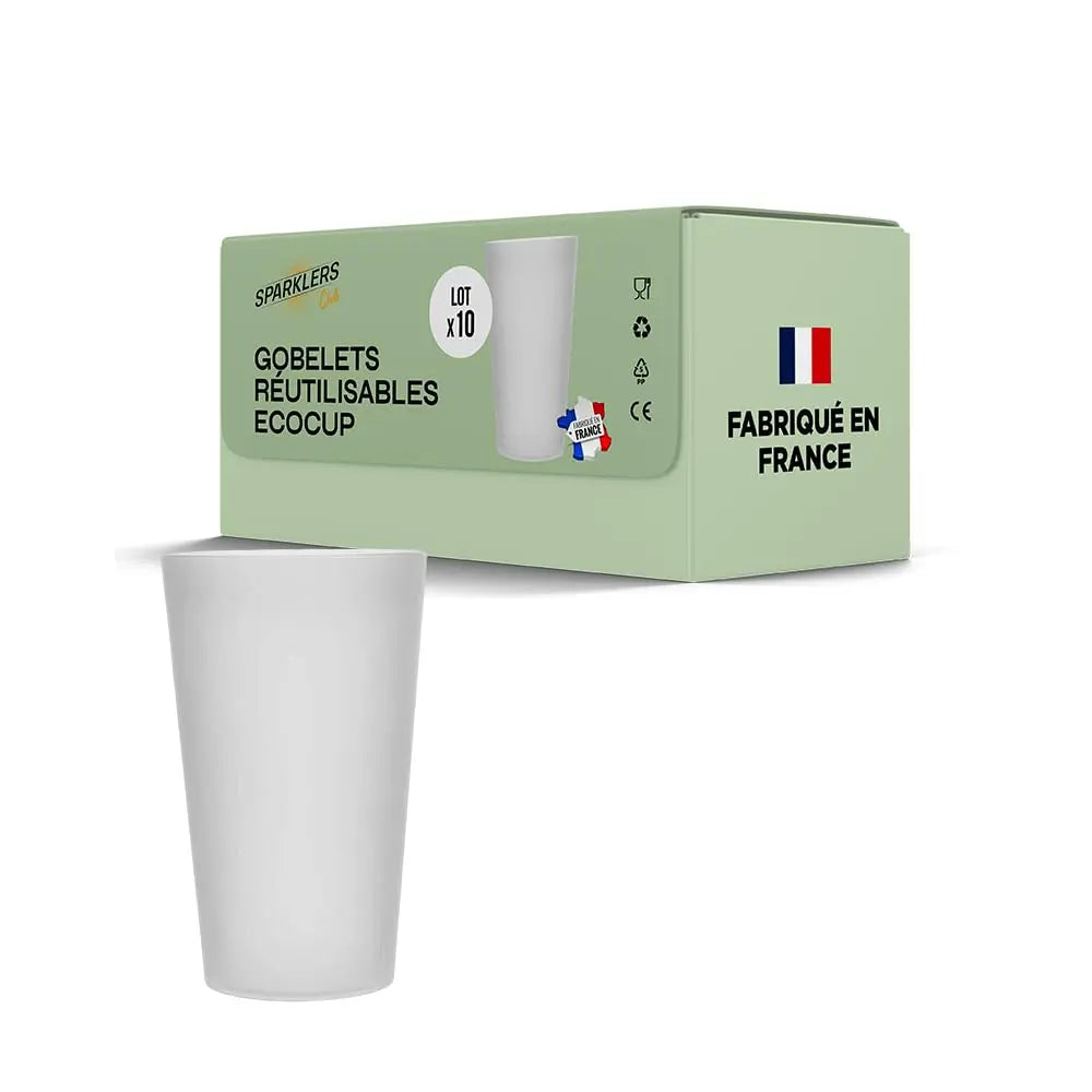 Eco Cup 25CL ou 33CL–Gobelet réutilisable Made in France Simply smoothies