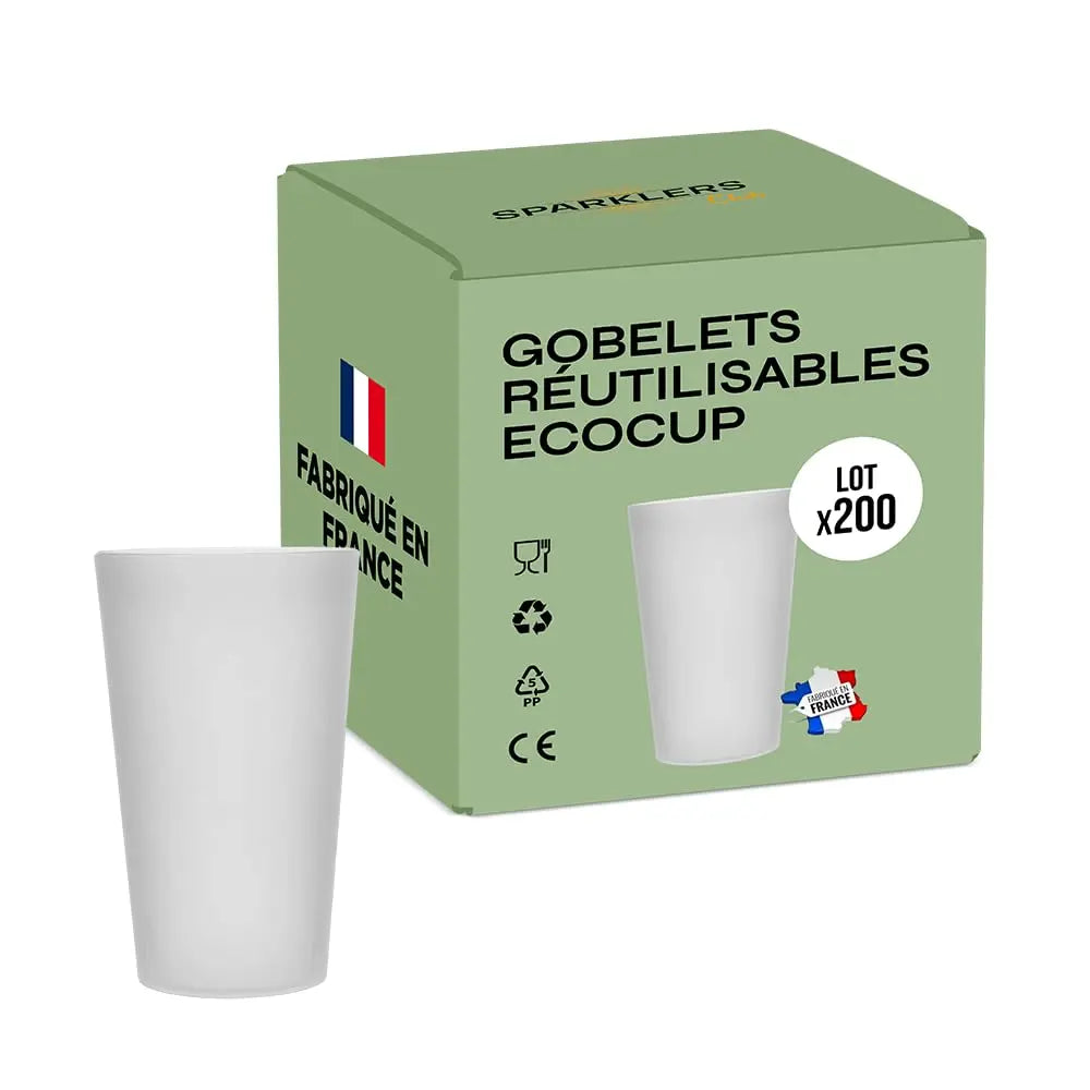 Eco Cup 25CL ou 33CL–Gobelet réutilisable Made in France Simply smoothies