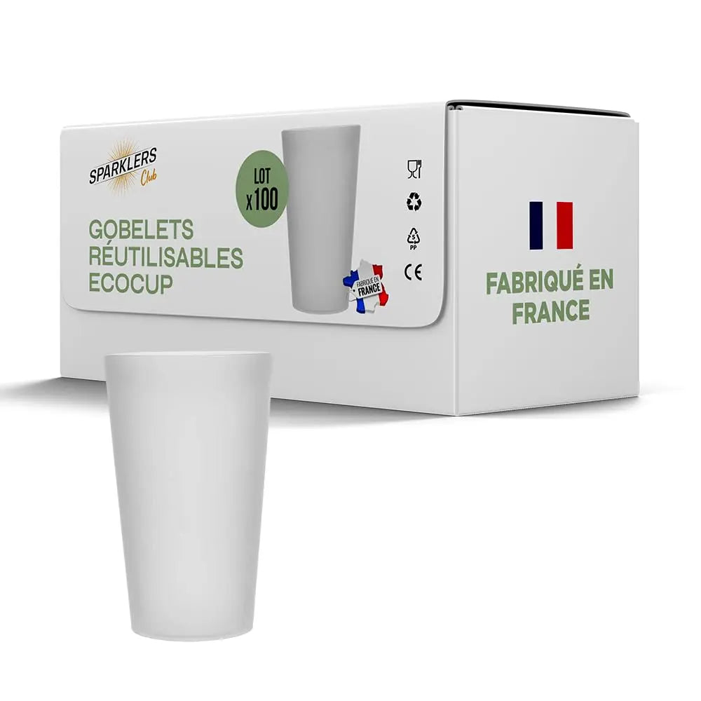 Eco Cup 25CL ou 33CL–Gobelet réutilisable Made in France Simply smoothies