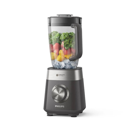 PHILIPS Blender ProBlend 4 Blades 1.9L Max Capacity 450W + E-book offert Simply smoothies