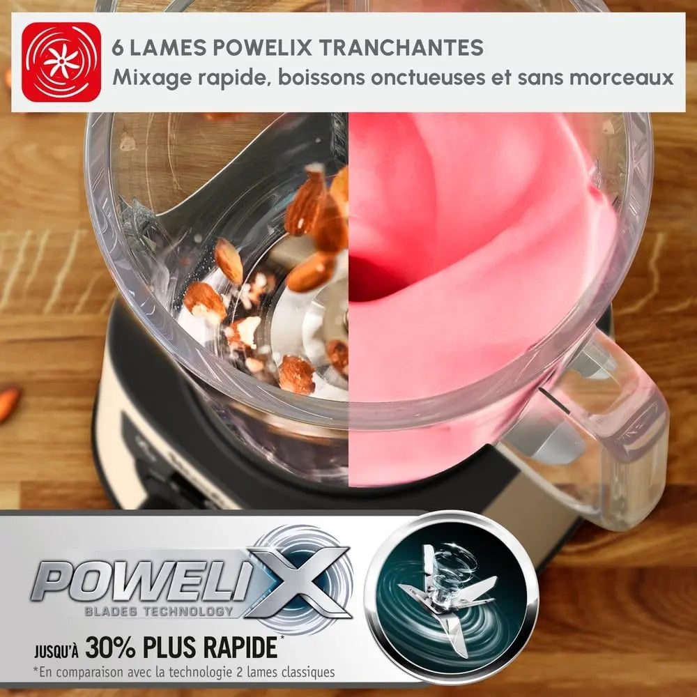 Moulinex Perfectmix Cook – Blender chauffant haute performance 1400W Simply smoothies