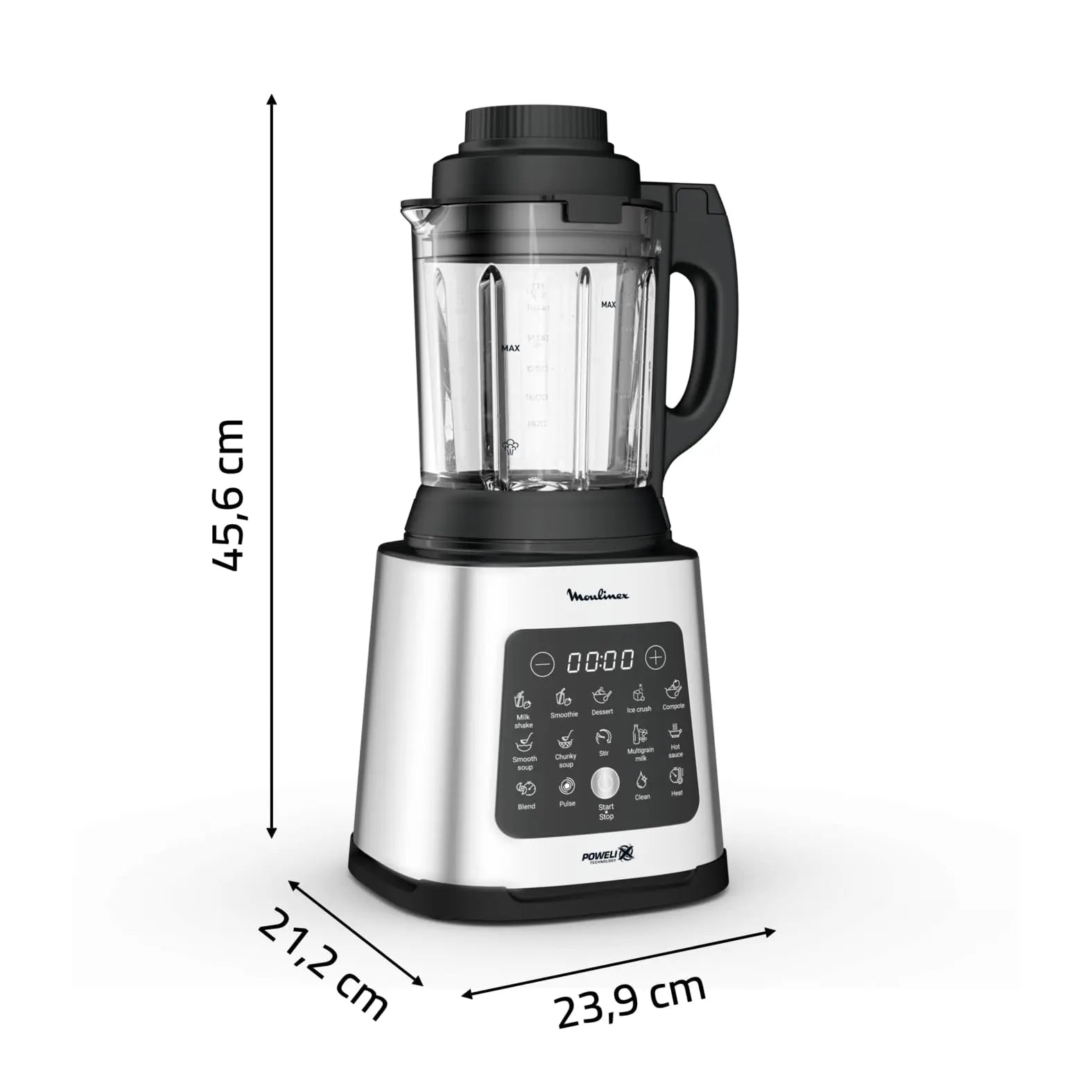 Moulinex Perfectmix Cook – Blender chauffant haute performance 1400W Simply smoothies