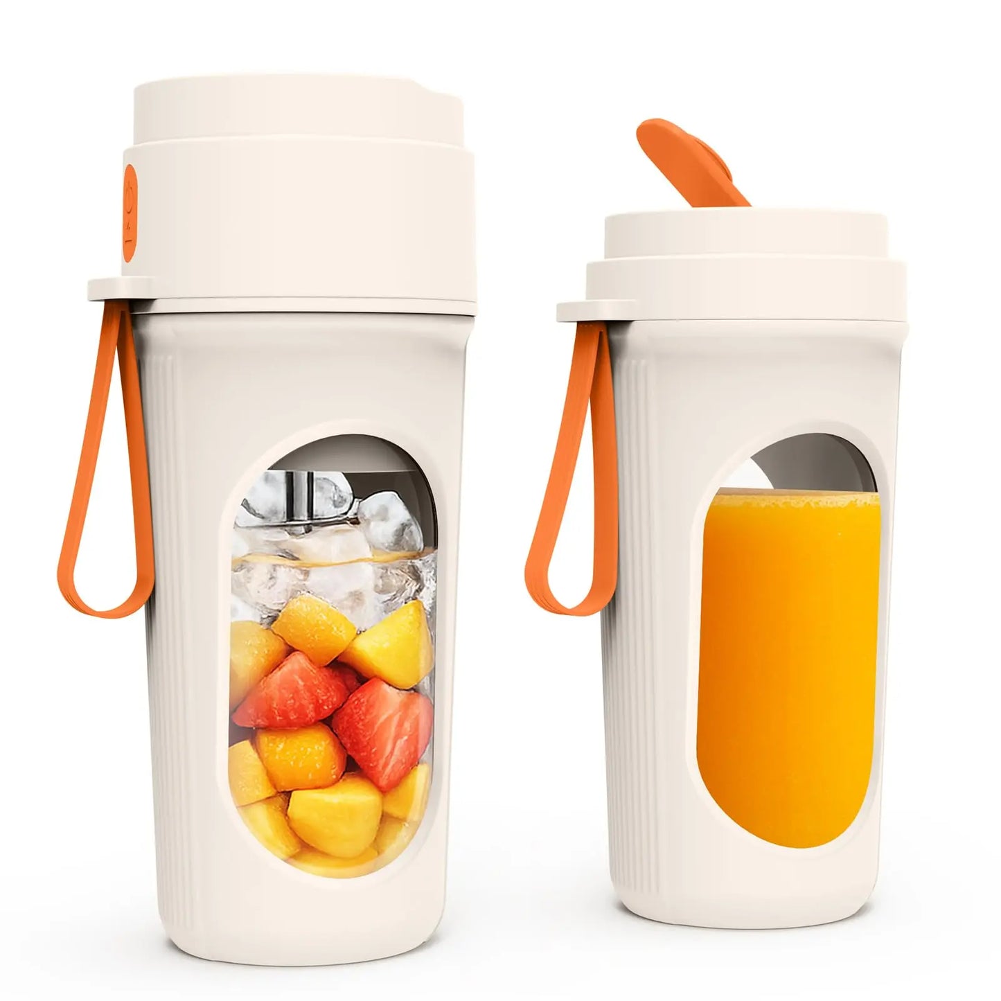 Mélangeur Portable électrique Puissant 450ml | Blender Rechargeable USB Étanche avec Couvercle Antifuite – Smoothies, Jus & Shakes Simply smoothies