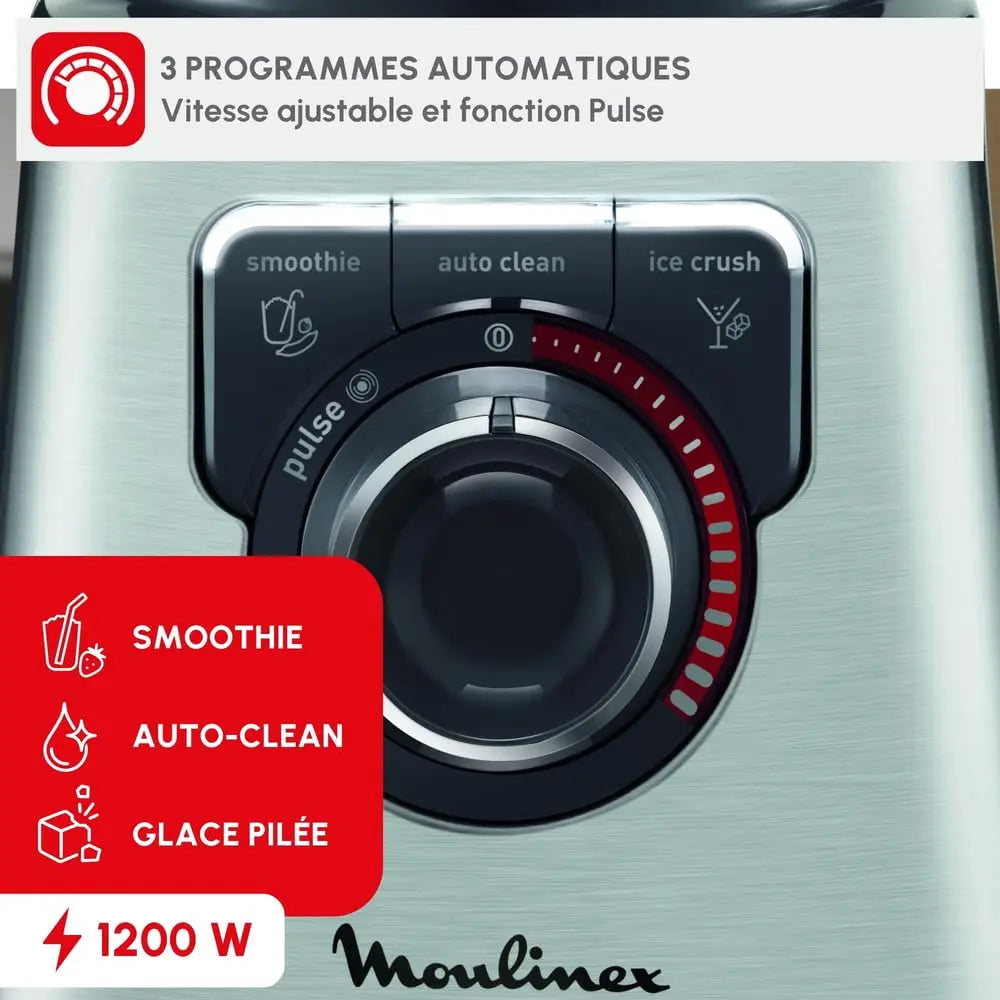 Moulinex Perfectmix Cook – Blender chauffant haute performance 1400W Simply smoothies