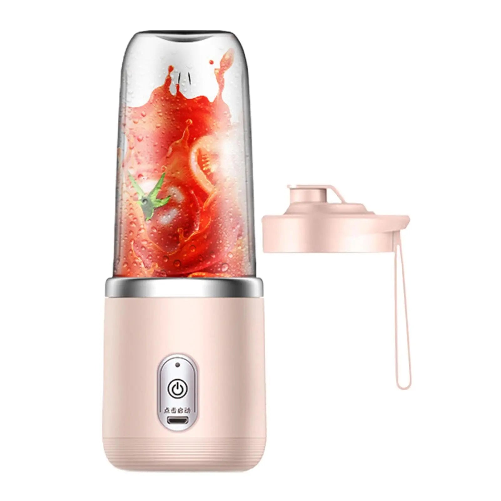 Mixeur Portable Rechargeable 6 Lames | Blender à Jus Multifonction pour Smoothies, Shakes, Fruits & Glaçons – Maison, Voyage, Sport, Camping, Plage Simply smoothies