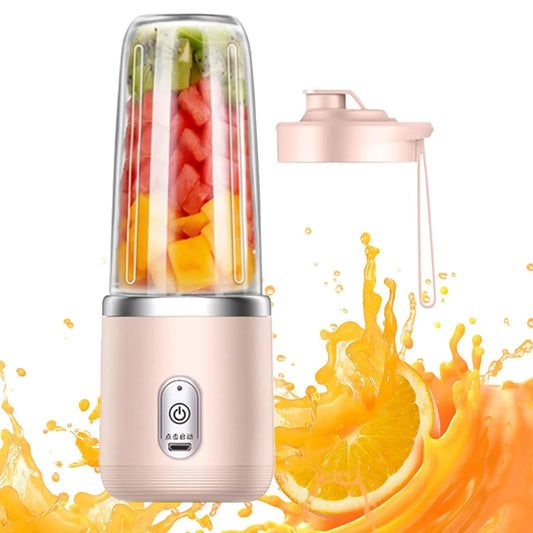 Mixeur Portable Rechargeable 6 Lames | Blender à Jus Multifonction pour Smoothies, Shakes, Fruits & Glaçons – Maison, Voyage, Sport, Camping, Plage Simply smoothies