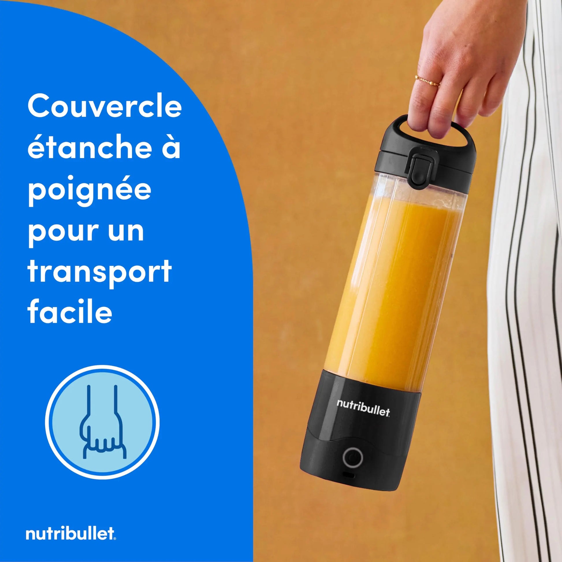 Nutribullet Blender Portable–Mixeur de voyage compact et puissant Simply smoothies
